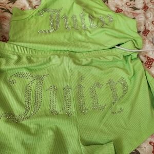 Juicy Couture Green Sleepwear Set